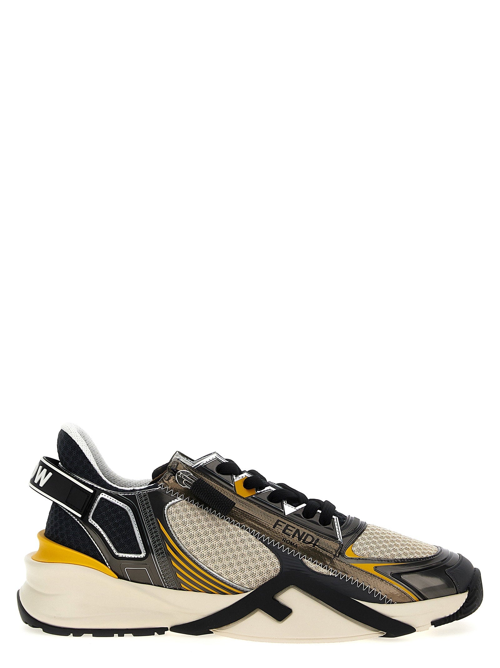 Zapatilla Fendi Flow — Negro