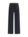 Thom Browne Selvedge 5-Pocket Jeans — Navy
