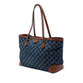 Medium GG Denim Ophidia Tote