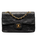 Small Classic Lambskin Double Flap