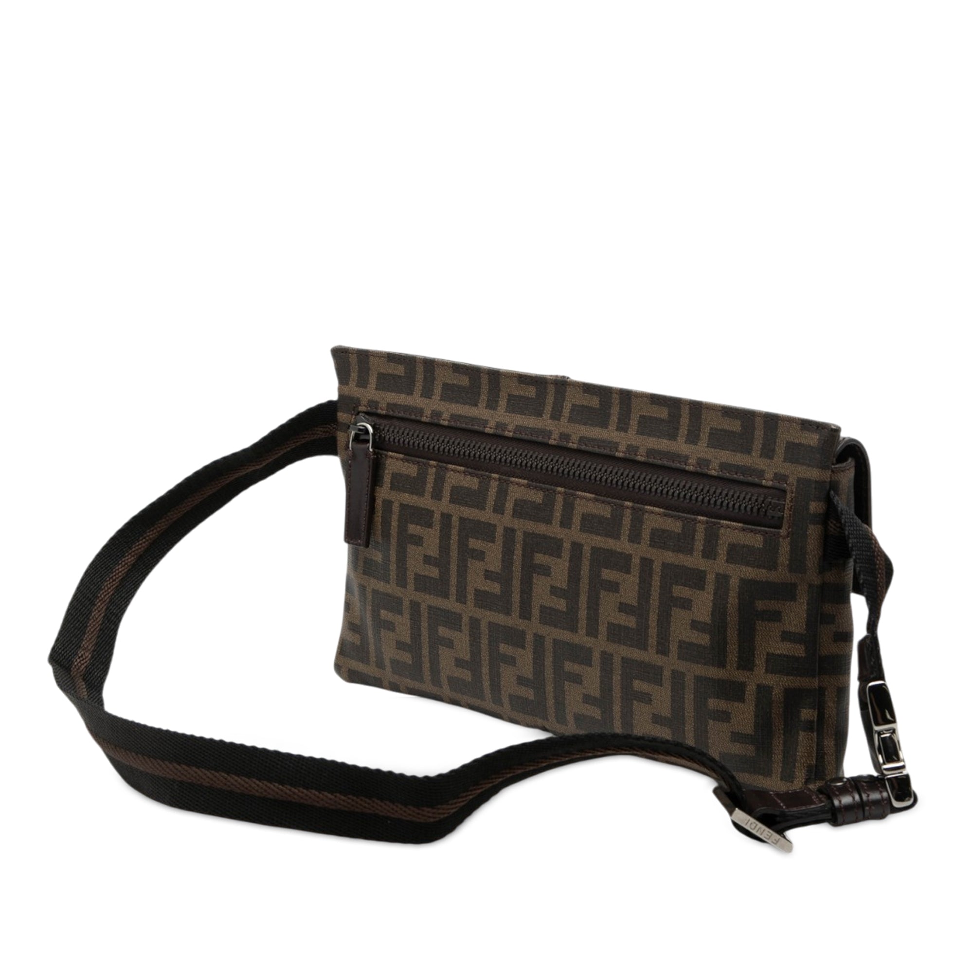 Zucca Canvas Double Pocket Belt Bag