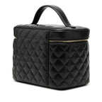 CC Quilted Lambskin Vanity Bag