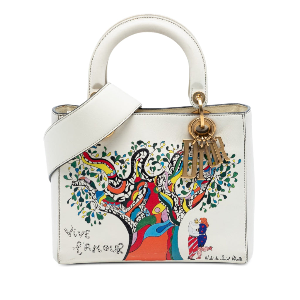 Niki de Saint Phalle Medium Calfskin Vive L amour Lady Dior