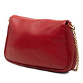 Leather Fendista Pochette Crossbody