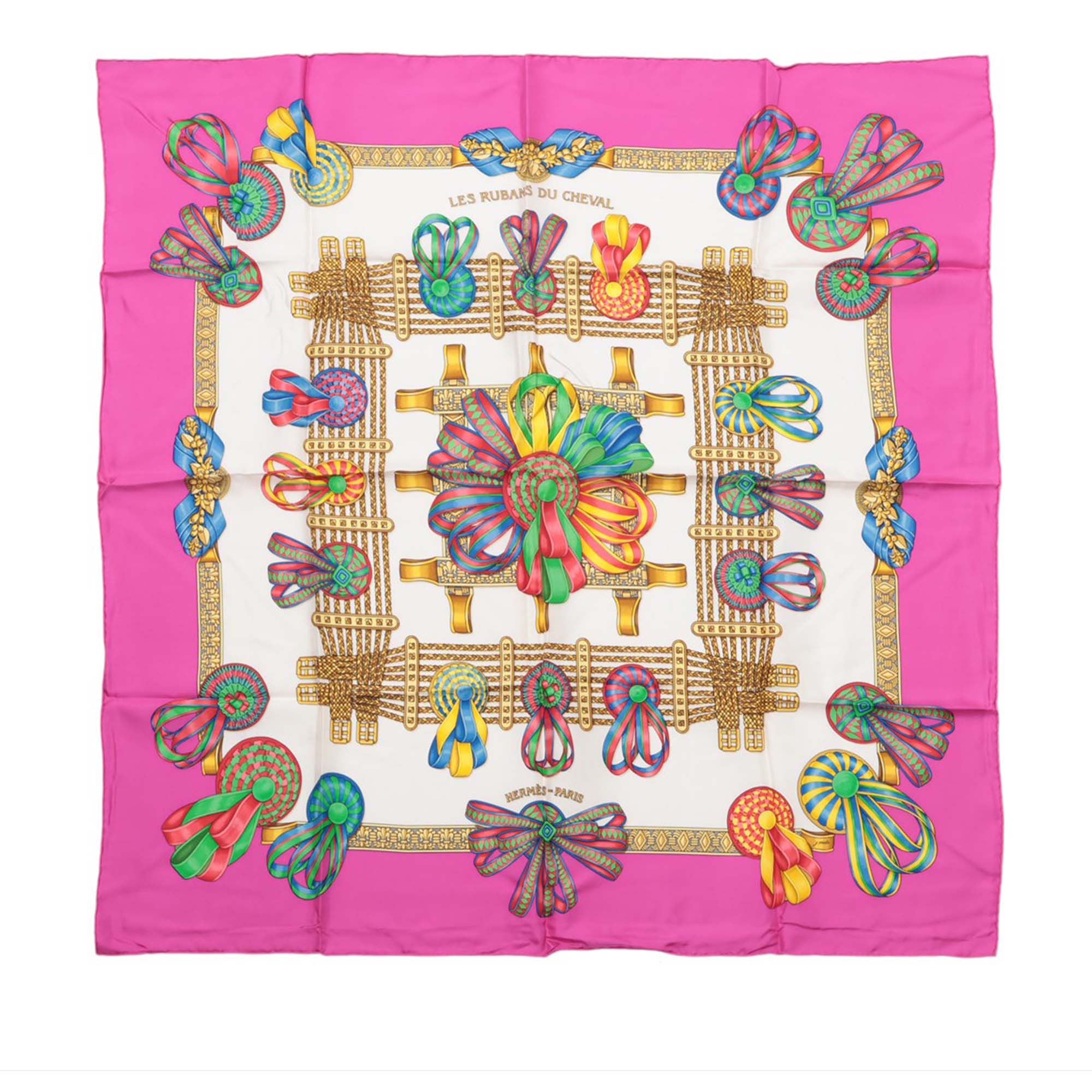 Les Rubans du Cheval Silk Scarf 90