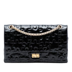 Reissue 2.55 Crackled Patent Puzzle Double Flap 226
