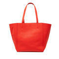 Small Grained Calfskin Horizontal Phantom Cabas Tote