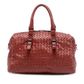 Nappa Intrecciato Boston Bag