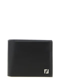 Fendi Calf Leather Logo Wallet — Black