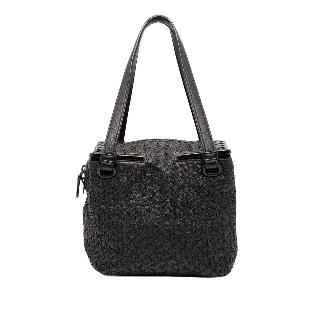 Nappa Intrecciato Square Handbag