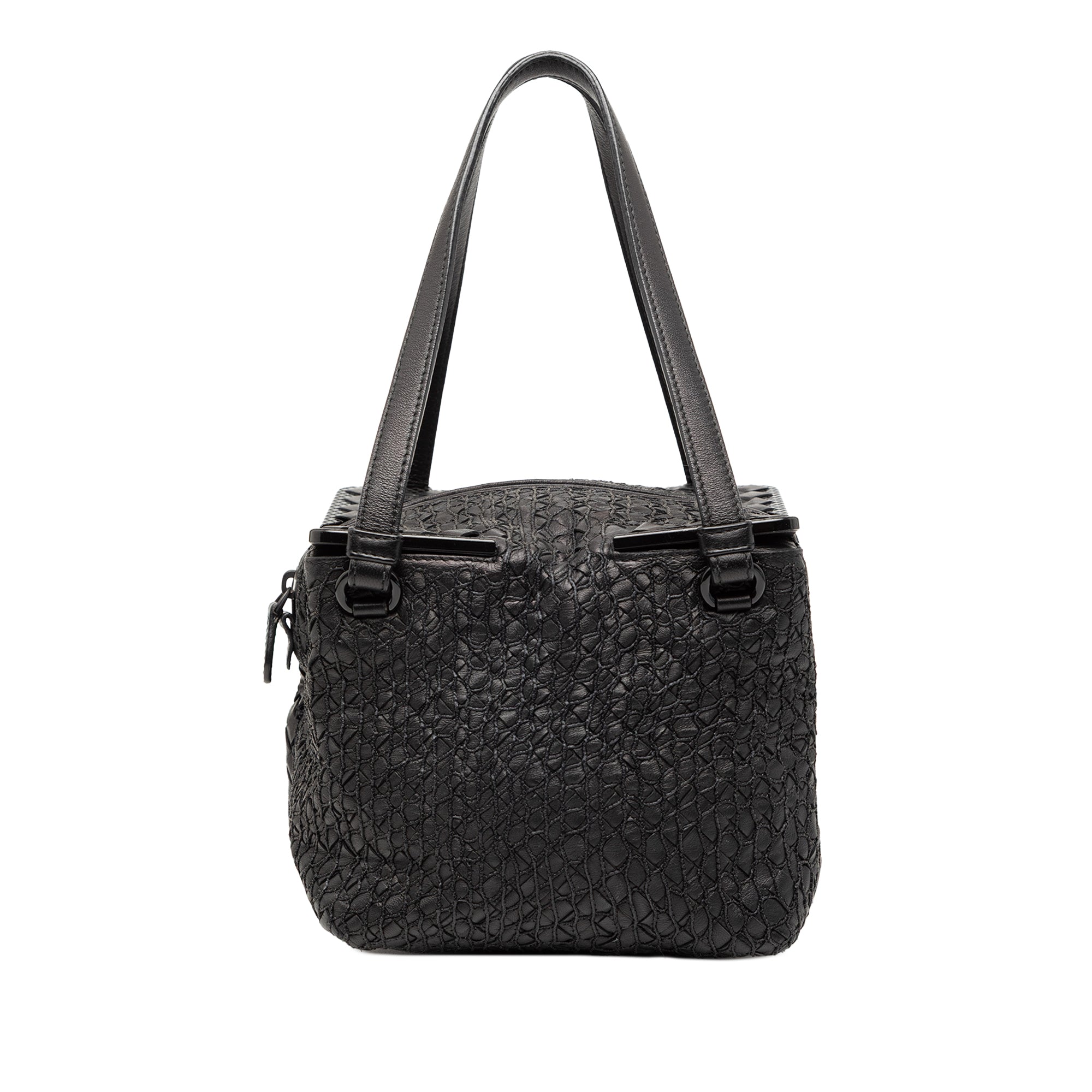 Nappa Intrecciato Square Handbag