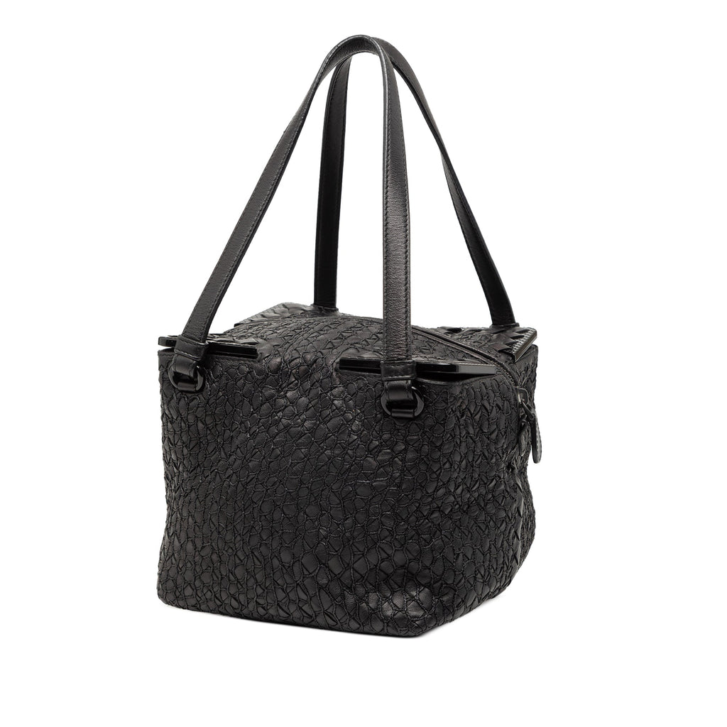 Nappa Intrecciato Square Handbag