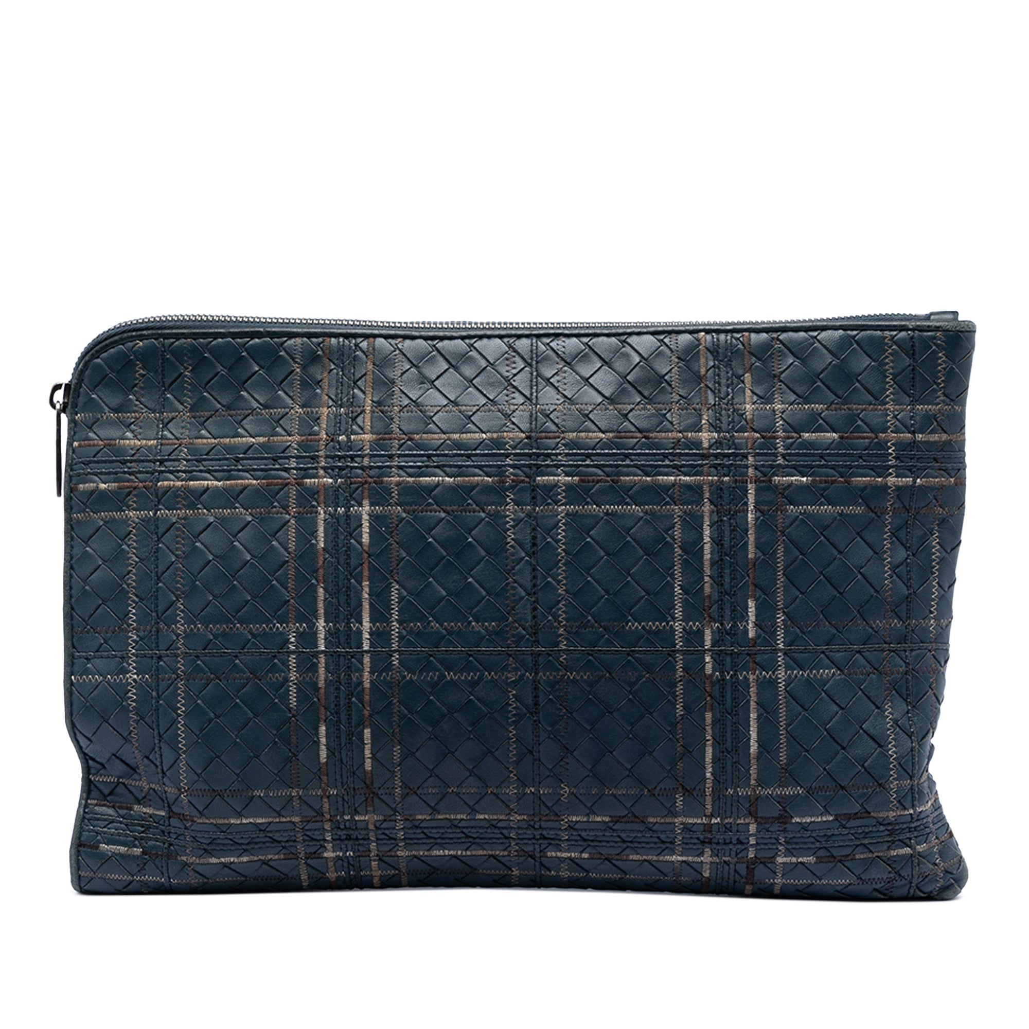 Nappa Intrecciato Metropolis Document Case