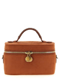 Stella Mccartney Falabella Top Handle Bag — Rust