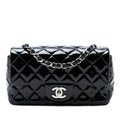 Mini Rectangular Classic Patent Single Flap