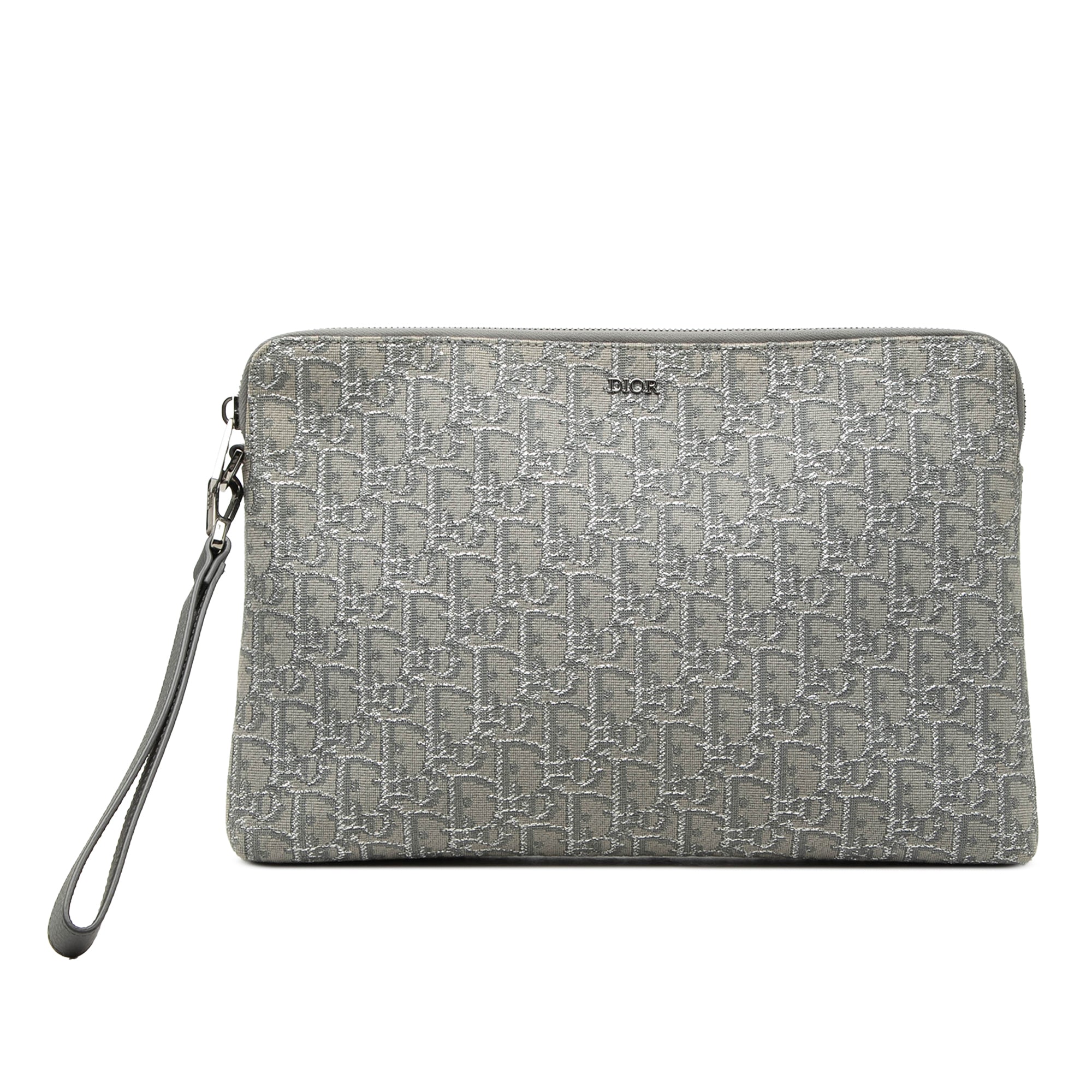 Oblique Canvas A4 Zipped Pouch