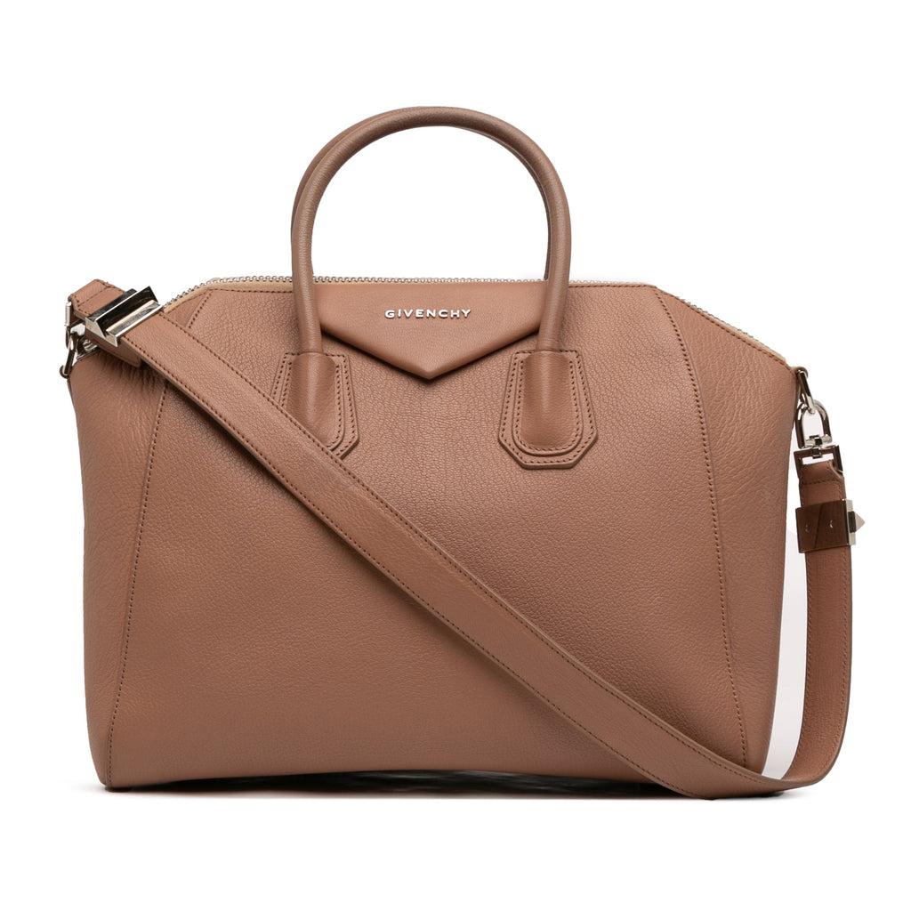 Medium Goatskin Antigona Satchel