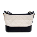 Small Bicolor Aged Calfskin Gabrielle Crossbody