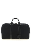 Fendi FF Padded Nylon Duffel Bag — Black