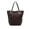 GG Nylon Vertical Charm Tote