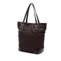 GG Nylon Vertical Charm Tote