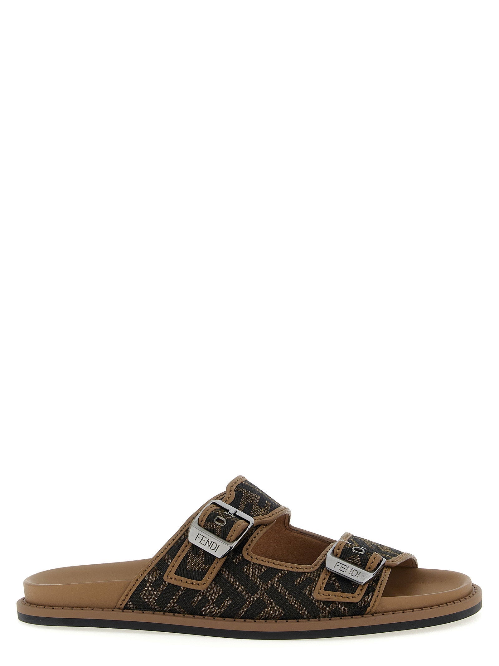 Fendi Feel Sandal — Tan