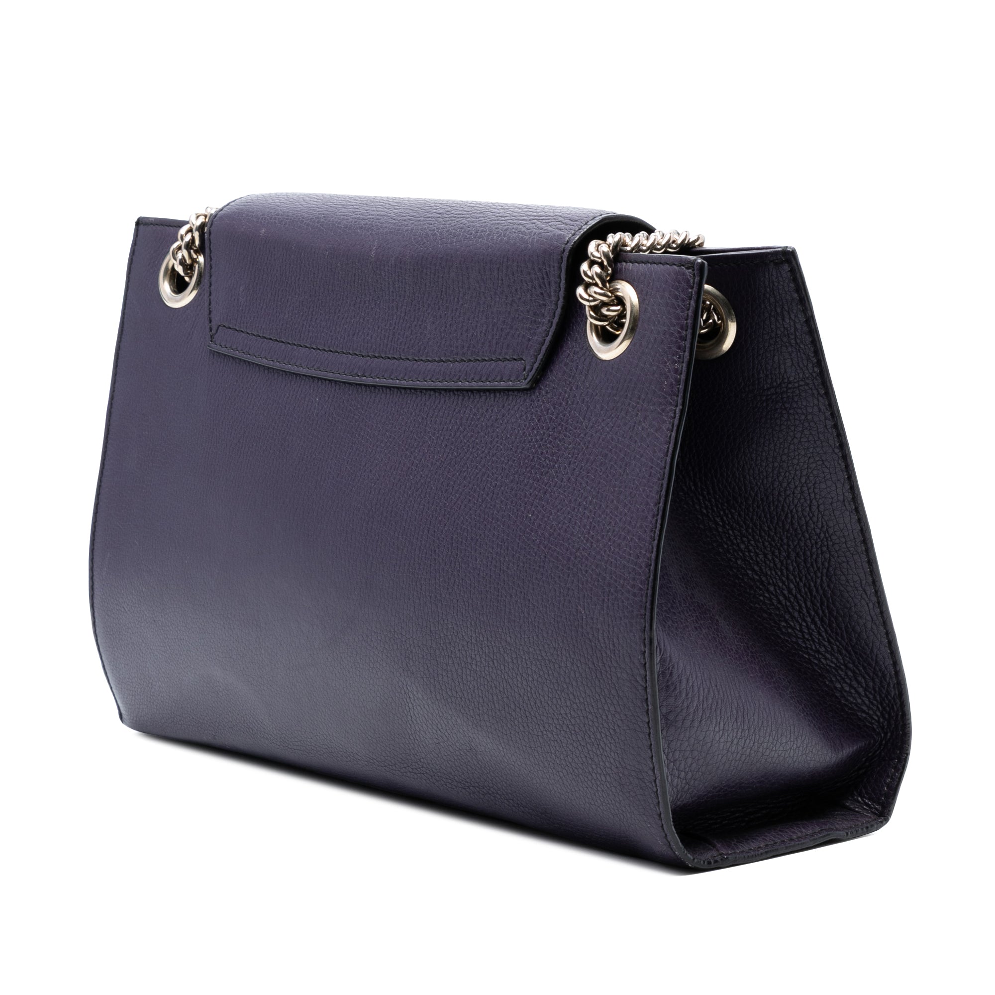 Large Calfskin Emily Shoulder Bag