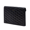 Quilted Lambskin Envelope Pouch