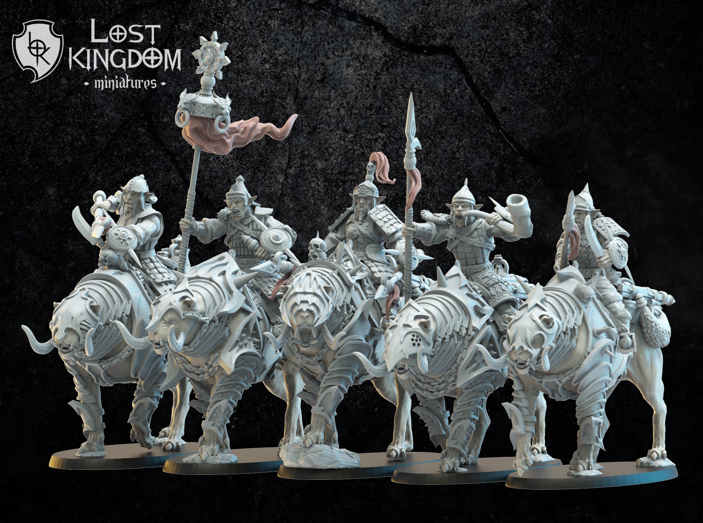 Mongobbo Knights, Lost Kingdom Miniatures