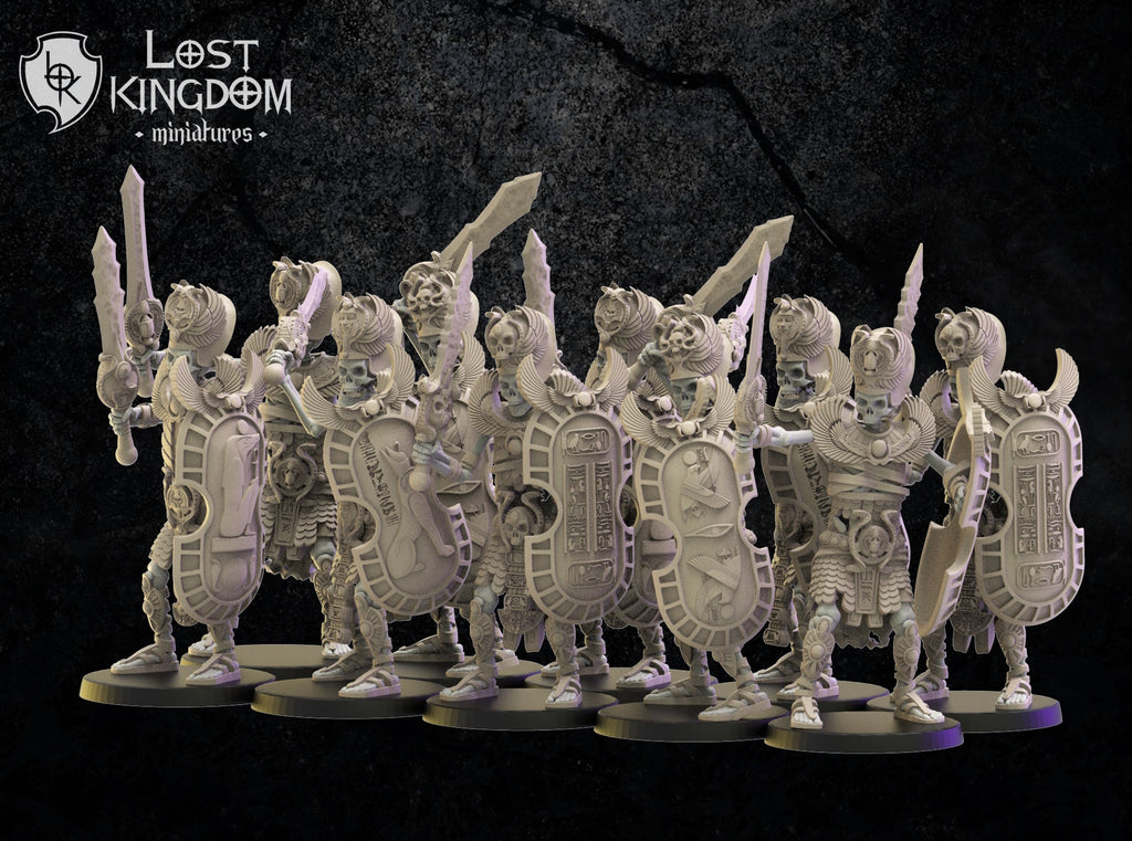 Amun-Re Guard, Lost Kingdom Miniatures