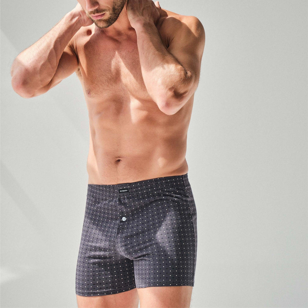 Don Algodón Premium | Pack de 6 Boxers Apertura con Botón Para Hombres | 100% Algodón | Transpirables | Máxima Calidad