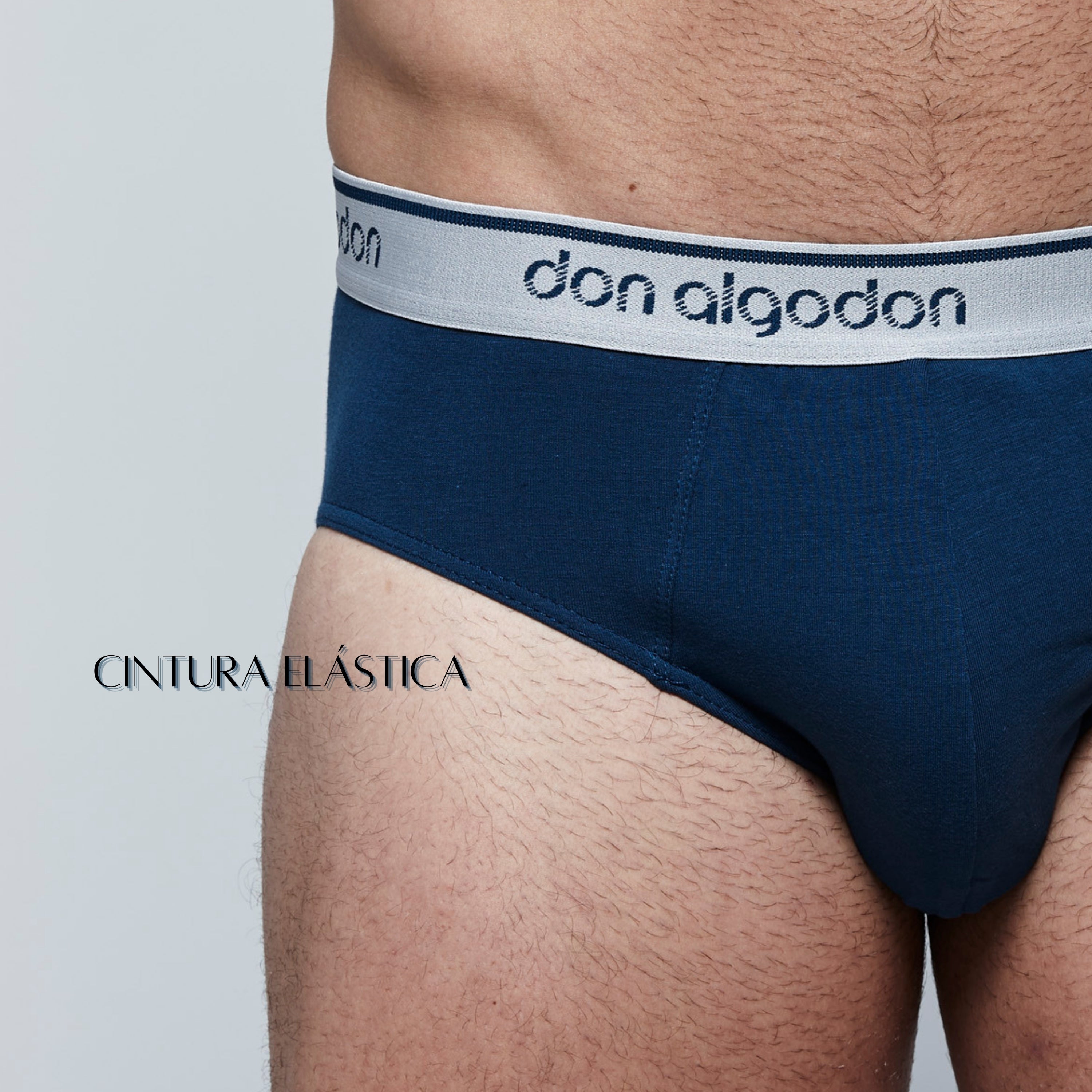 Don Algodon | Pack 6 Slips para Hombre Suaves | Transpirables y Resistentes | 1 Unidad por Color