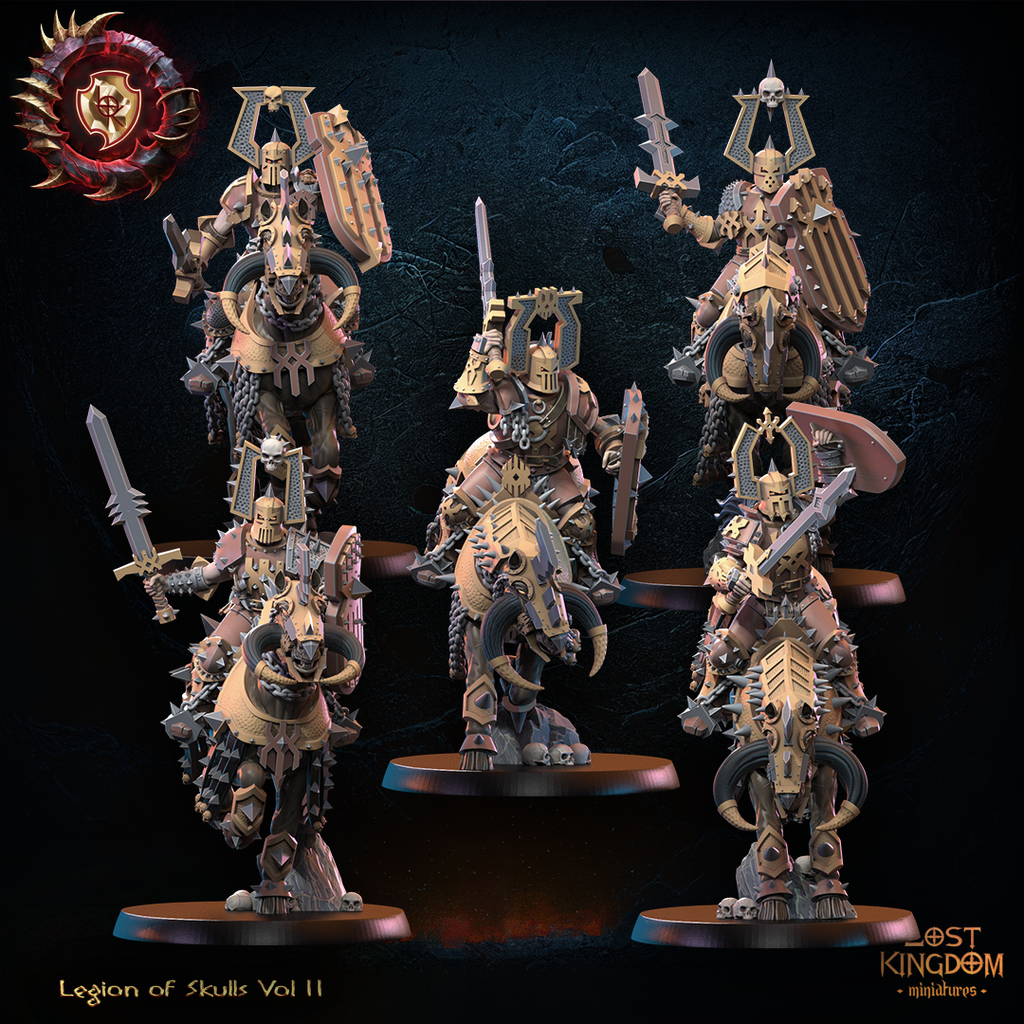 Skull Knights Collectors, Lost Kingdom Miniatures