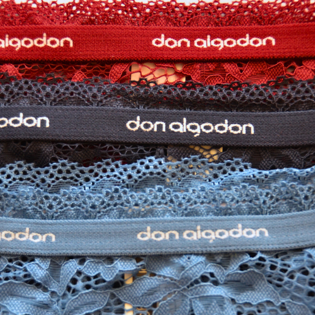 Don Algodon Pack 12 Braguitas Mujer | Suavidad y Comodidad Excepcionales | Transpirables y Resistentes (Copia)