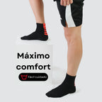 MVA | Pack de 3 Pares Surtidos de Calcetines Unisex Deportivos | Ricos en Algodón | Altos