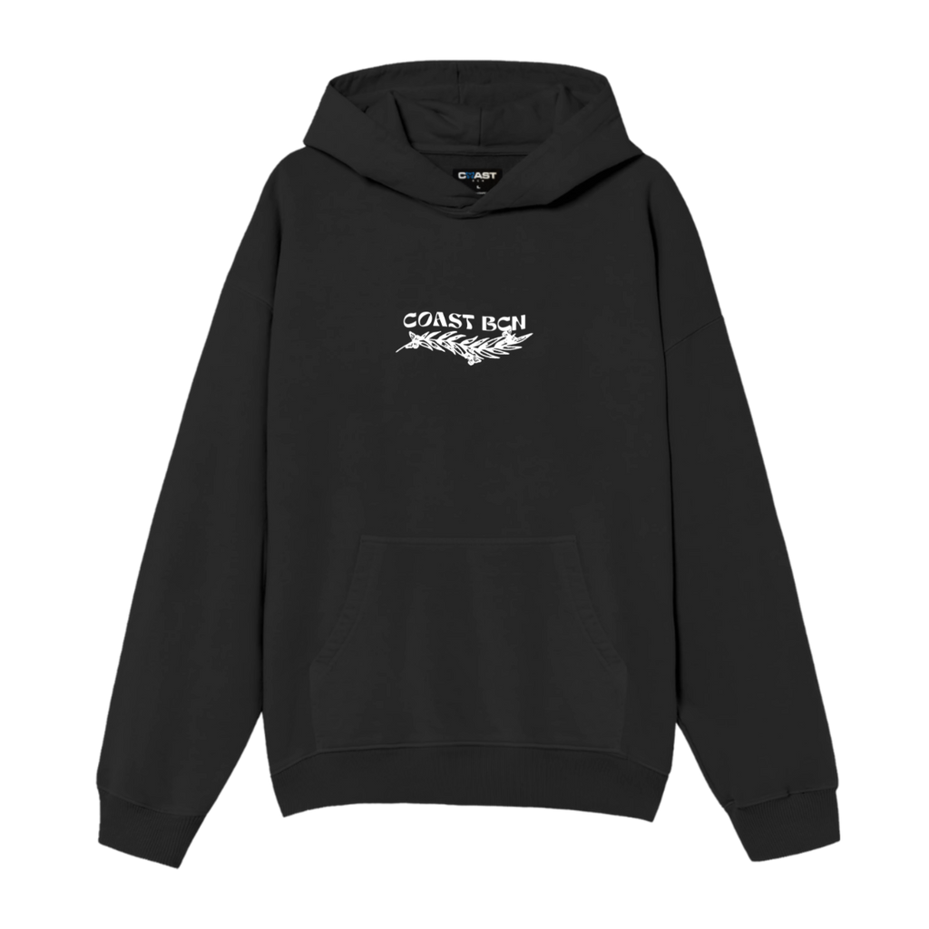 Black Wake Up Hoodie