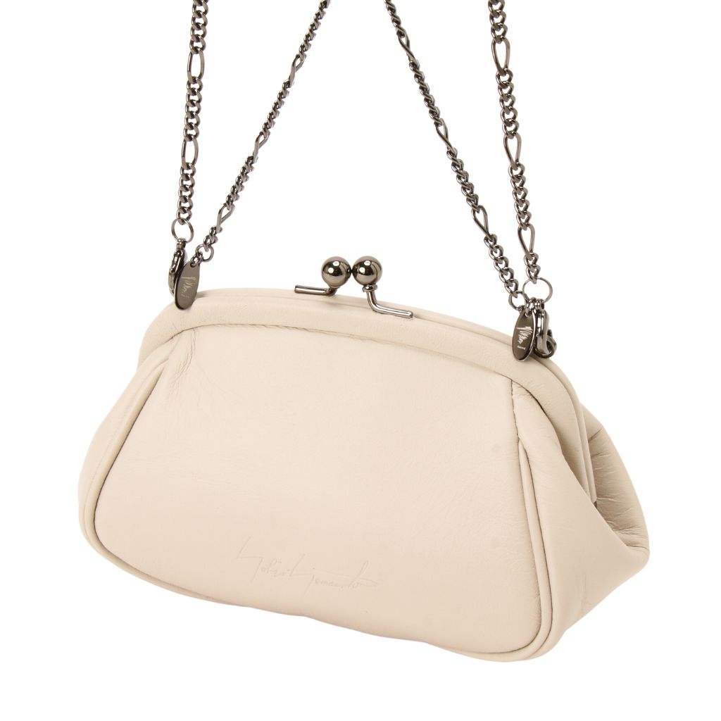 Clasp Pouch S | Beige