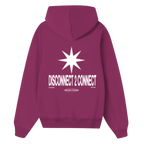 Purple Disconnect Hoodie