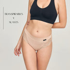 Don Algodon | Pack de 6 Bragas Bikini con Encaje Lateral | Transpirables