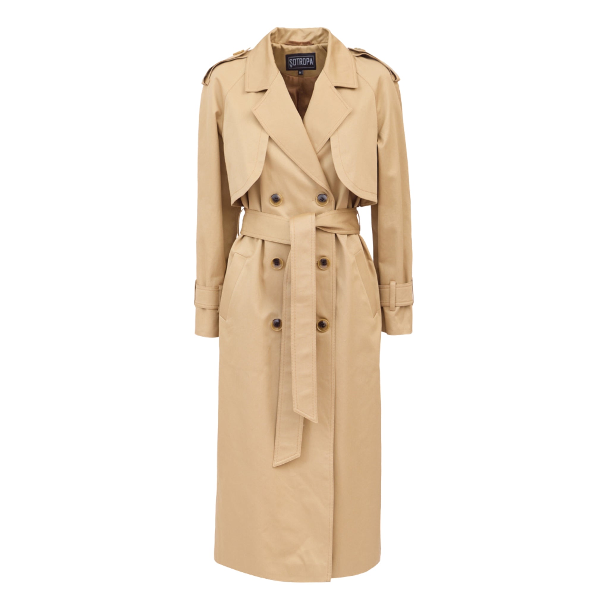 Camel Trench Coat | PR Sample