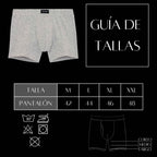 Don Algodón | Pack 6 Boxers Hombre | Calzoncillos Lisos con Goma Elástica Recubierta