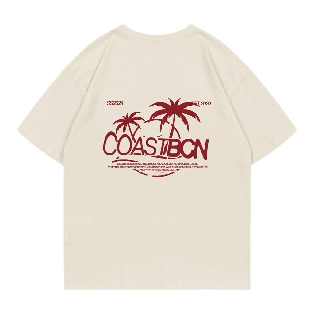 Cream Horizon T-shirt