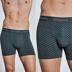 Don Algodon Pack 12 Calzoncillos Hombre Suaves y Transpirables | 2 Unidad por Color | 6 Estampados y 6 Lisos