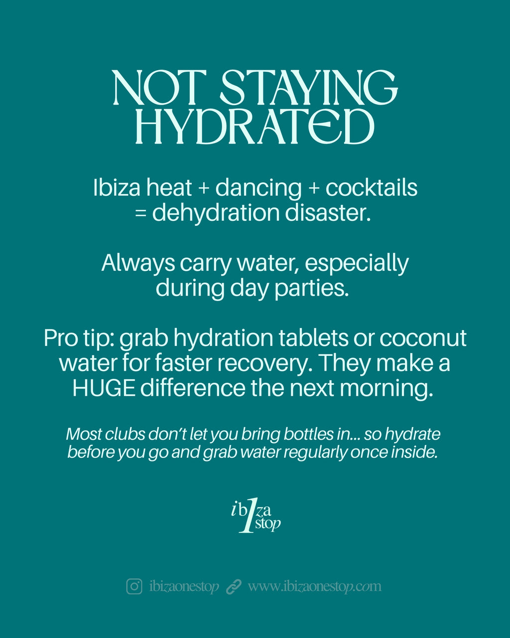 Ibiza Mistakes That Can Ruin Your Trip (Part 1)
