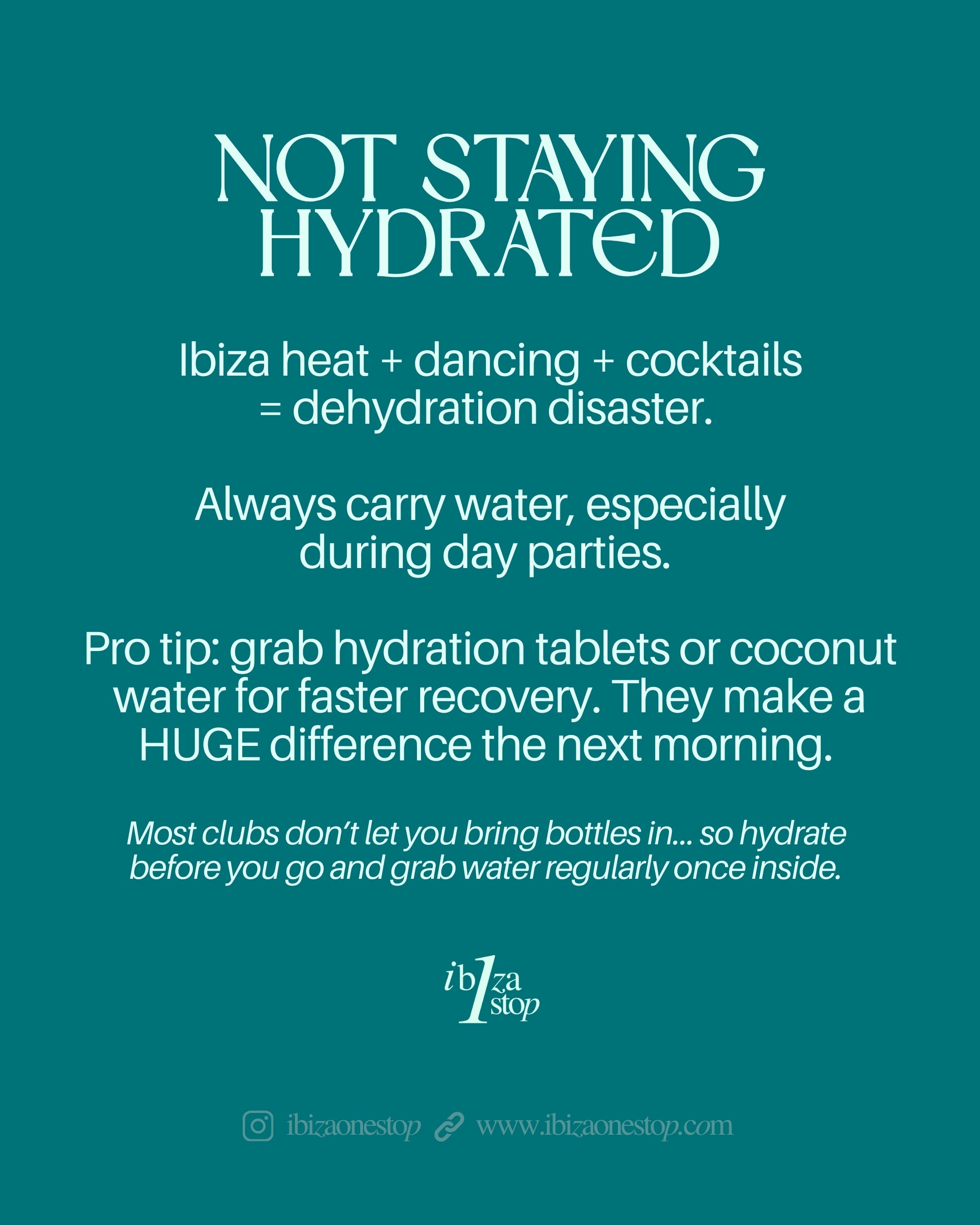 Ibiza Mistakes That Can Ruin Your Trip (Part 1)