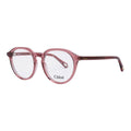 Chloé CH0012O006 Acetate Round-Frame Eyeglasses — Pink