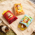 Personalizado 3D lindo Avatar Dibujos animados Patatas Fritas Guinea Pig Foto Túnel No tóxico suave Felt Cuddle Sack con nombre Regalo para el amante del cerdo de Guinea