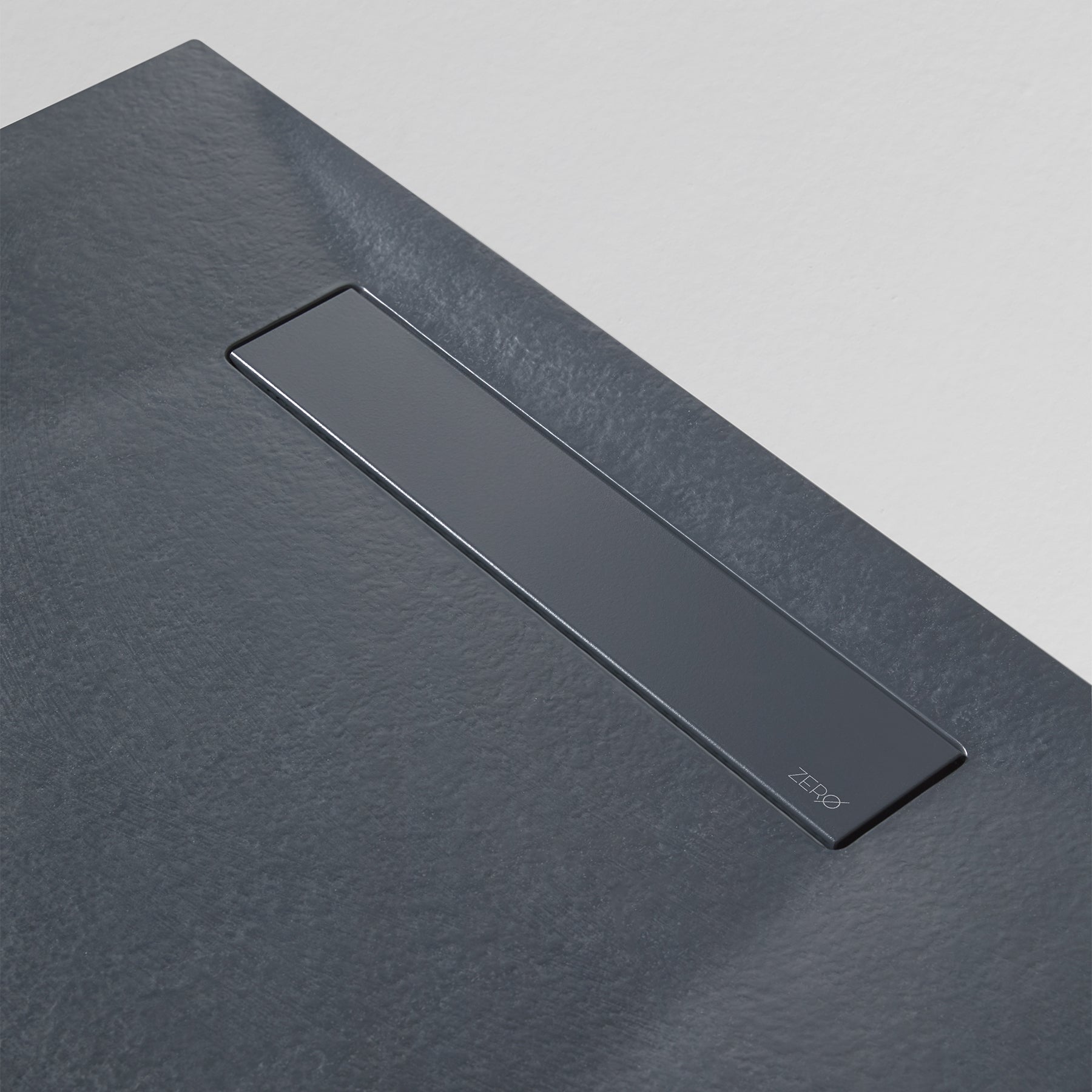 BATHME ZERO PLUS Plato de Ducha Rectangular Gel Coat Color Grafito