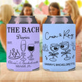 Personalizado Copas de Vino Ramo Corona Tarta Cerveza Lata Enfriador Manga con Nombre Fiesta de Cumpleaños Regalo para Amigos Amantes de la Cerveza Mujeres