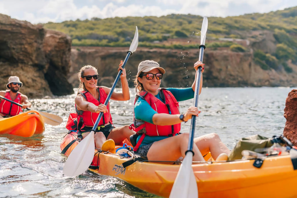 Kayaking and Snorkeling Tour in Es Figueral